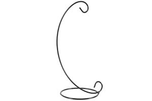 WAITLOVER BaubleOrnaments Appeso Espositore Decorazione Pianta In Metallo Lavato Ufficio Ferro C9T4 Stand Fiore Cesto Gancio