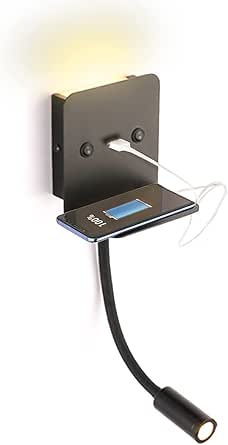 Lampada A Sospensione BarcelonaLED - Braccio Articolato, Paralume In Tessuto, 60W E27 - Foto 9