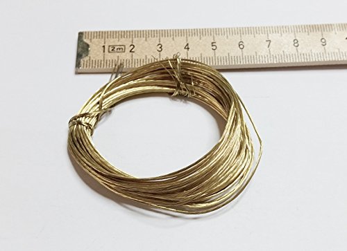 Johny’s Wares Bilderdraht aus Messing, 6m (1 Stück) - 5