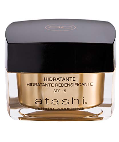 Atashi Antiedad - Hidratante Redensificante SPF 15 | Corrige Líneas de Expresión y Arrugas Profundas | Efecto Anti-Estrés | Hidratación | Textura Confort | Apto Para Pieles Sensibles y Secas - 50ml