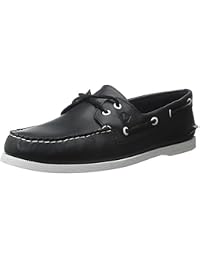 Sperry Top Sider A/O 2-Eye Men US 11 Black Boat Shoe