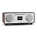Produktbild NUMAN Two 2.1 • Design Internet Radio • DAB / DAB+ / UKW-Tuner • CD-Player • Spotify Connect • TFT-Display • RDS • Wi-Fi / LAN-Konnektivität • Bluetooth • AUX • 2 Breitbandlautsprecher • Subwoofer • 2 Equalizer • 30 Watt RMS-Leistung • Radiowecker • braun