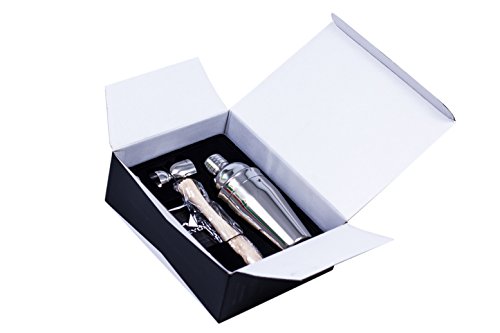 Beyond Premium Cocktail Shaker Set aus Edelstahl - 2