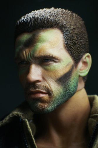 Major Dutch Schaeffer Figure 1:6th Scale Deluxe Action Figure - Predator 12 Inch Hot Toys Movie Masterpiece
