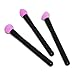 Kosee Beauty 3pc Sponge Blenders with Handles Smooth Shaped Powder Puff Make Up Tool Kit Purple