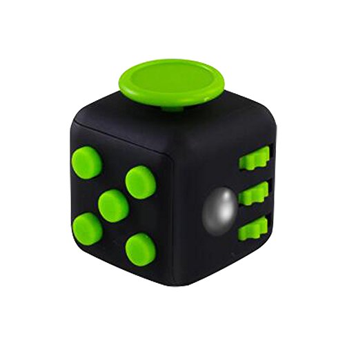 Senders Fidget Cube Hand Toy Relieves Stress And Anxiety for Children and Adults (Green) Senders Fidget Cube Hand Toy Relieves Stress And Anxiety for Children and Adults (Green)