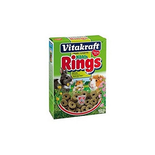Preisvergleich Produktbild Vitakraft Knabbern Ringe Kleine Haustier Behandelt (300 G)
