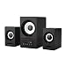 Produktbild ASHATA Multimedia Speakers Lautsprecher, Mini Stereo-Lautsprechersystem Set Desktop-Computer Bluetooth Lautsprecher Boxen,Unterstützung TF-Karte U-Disk,für PC/Mobiltelefon/Tablet usw.(Schwarz)