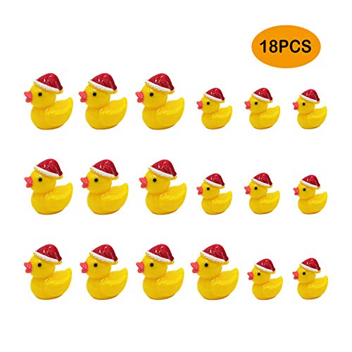 EMiEN 18PCS de adorno en miniatura para decoración de casa de muñecas, decoración de hadas y plantas de jardín, bonitos accesorios de decoración para escritorio, habitación de los niños, fiesta