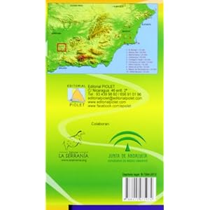 Mapa Geoparque De Las Sierras Subbéticas 1:40000