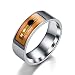 Produktbild NFC Smart Fingerring - multifunktional, Teilen und Übertragen von Informationen, Privatsphäre-Verschlüsselung, programmierbar, wasserdicht, Silber, 8