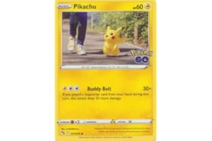 POKÉMON THE POKEMON COMPANY INTERNATIONAL Tarjeta única PIKACHU 027/078 Pokemon GO