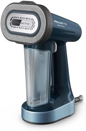 Rowenta Pure Force, Ferro da Stiro Verticale e Orizzontale 3-in-1 a Riscaldamento Rapido, 4 Modalità per Tutti i Tipi di Tessuti e Capacità 180ml, DR8755