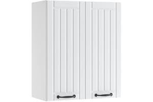 Vicco Armario Colgante Fame-Line, Blanco casa de Campo/Blanco, 60 cm