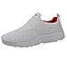 Produktbild Turnschuhe Männer Klettverschluss Laufschuhe Herren Sneakers Weiß,Dasongff Low-Top Turnschuhe Sportschuhe Hallenschuhe,Laufschuhe Trainer Rutschfeste Running Fitness Freizeitschuhe