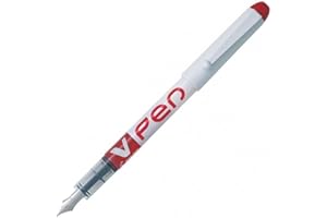 Pilot Jednorazowe pióro wieczne V Pen - czerwone