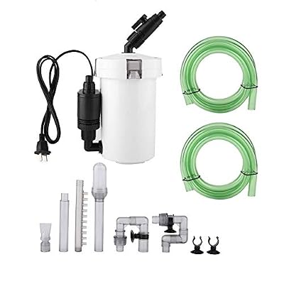 Fdit Filtre Externe de réservoir de Poissons d'aquarium avec des filtres de Cube de Silence de Table de Pompe HW-602 HW-603 HW-602B HW-603B (# 3)