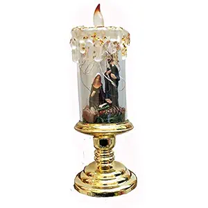 Salvus APP SOLUTIONS The Holy Family Plastic Lamp for Home-Office Decoration & Gift (10x3 Inch)