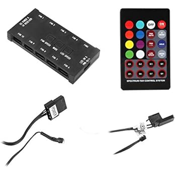 Hub Ventole PWM CTRICALVER 12V - 10 Porte Per Raffreddamento PC, Gestione Cavi - Foto 3