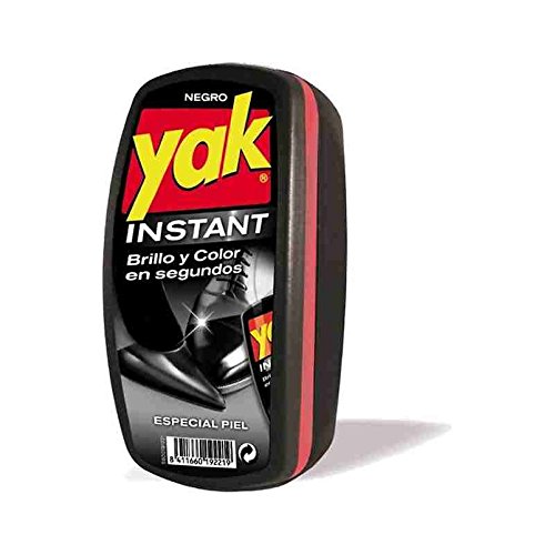 PENTRILO, S.L. Yak Esponja para Calzado Brillo inmediato Color Negro Especial Piel 1 ud