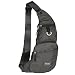 Produktbild Rucksack/Umhängetasche von Vanlison Sling, für Herren und Damen M schwarz