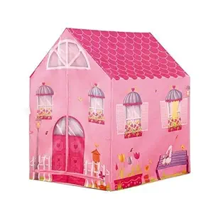 Kaanha Jumbo Size Tent House for Kids 10 Years Old Girls & Boys Toy Hut Type Play House (Jumbo Size, Doll House)