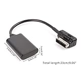 Passen Sie Ihr Telefon oder Pad mit Bluetooth-Modul an. Wählen Sie Aux aus Ihrem Radio, dann können Sie Ihr Telefon verwenden, um Musik über Auto-Lautsprecher abzuspielen.