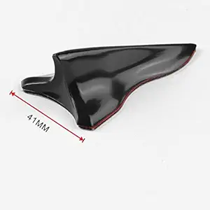 Shekhawat 10 Pieces Car Roof Air Vortex Generator Shark Fin Decorative Black