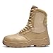Produktbild MERRYHE Männer Militärstiefel, Zehenschutz Anti-Piercing-Kampfstiefel, Outdoor-Sportarten Camping Wanderschuhe, Sicherheitsstiefel für Männer,Sand color-43