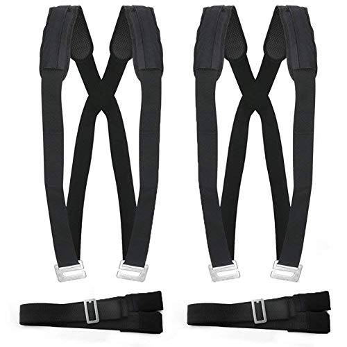 Bekith Mop and Broom Holder, 5 Position with 6 Hooks Garage Storage Holds up to 11 Tools, Wall Mounted Garden Tool Storage Tool Rack Storage & Organization