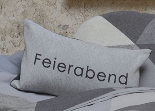 David Fussenegger - SILVRETTA Kissen "Feierabend" filz 30 x 50 cm