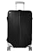 Produktbild iiniim Koffer Schutz Kofferschutzhülle Kofferbezug Reisegepäck-Schutzhüllen Koffer Schutzhülle Reisetasche Schutztasche Luggage Cover S M L Schwarz Schwarz S