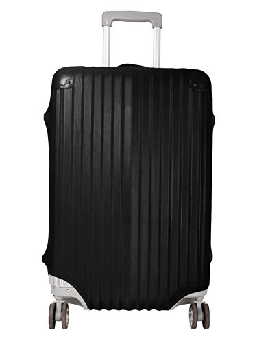 Preisvergleich Produktbild iiniim Koffer Schutz Kofferschutzhülle Kofferbezug Reisegepäck-Schutzhüllen Koffer Schutzhülle Reisetasche Schutztasche Luggage Cover S M L Schwarz Schwarz S