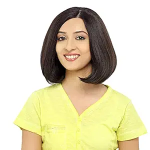 Papillon Classic Blunt LP | Hair Wigs for Women | Full Head | Natural Looking Artificial Hair | Stylish Wig for Girls & Ladies | Wig for Cancer Patients | Heat Friendly Synthetic Fibers | Fashion Wigs