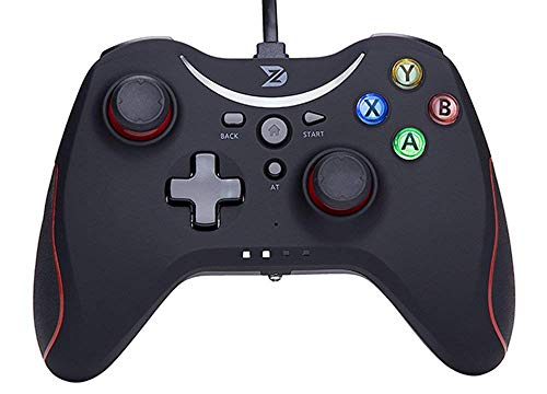 Controller della macchina da gioco con cavo AOOK T408, controller della macchina da gioco per PC, PC (Windows XP / 7/8 / 8.1 / 10) / PS3 / Android / Steam Avviso: non supporta Xbox 360 / One