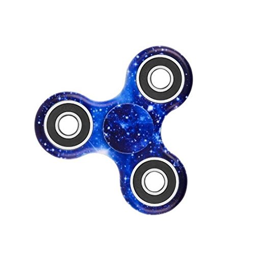 KOTiger Fidget Hand Spinner Rad Spielzeug für Kinder Adult Stress Reduzieren Umleitung Aufmerksamkeit (Camouflage Sternenhimmel) - 2