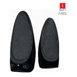iball i2-460 Ver 2.0 Multimedia Speaker (Black)