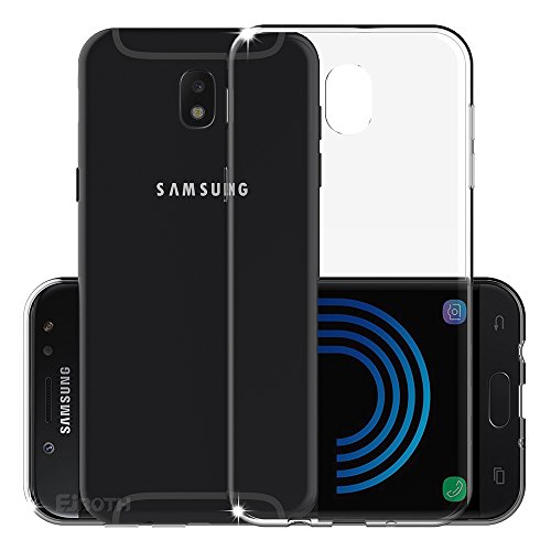 Funda Samsung Galaxy J5 2017 J530F Versi n Europea EJBOTH TPU Funda
Flexible Tel fono Carcasa Protectora Protecci n Transparente -
Antideslizante Rasgu o Resistente Impermeable