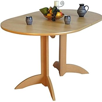 vidaXL Esstisch Oval Eichenfurnier Küchentisch Esszimmertisch