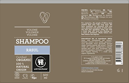 URTEKRAM: Rasul Shampoo: URTEKRAM: Groesse: Rasul Shampoo 500 ml (500 ml) - 4