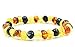 Produktbild Echtes Bernstein Armband für Erwachsene auf Elastikband, handgefertigte, echte baltische Bernstein Perlen 18cm