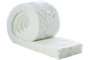 MHG TEXTILES Modern Home Living Loft Insulation Roll - 8M x W370mm x T110mm | Premium Itch-Free Polyester for Weather Stripping, Door Seal, Roof, Shed, and Window Insulation