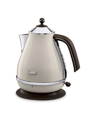 DeLonghi KBOV 2001 Bouilloire (1,7 l, style rétro) taille unique beige