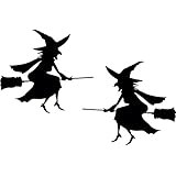 Design Aufkleber ***HEXE - Nr. 5*** 2er Set Angebot (Größen und Farbauswahl)