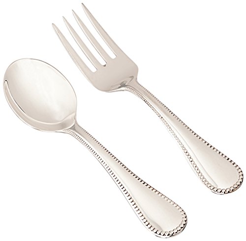 Preisvergleich Produktbild Reed & Barton Cl Bead 2Pc Baby Set 8060