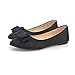 Produktbild Damen Sandalen Ronamick Frauen Ballett Schuhe Arbeit Wohnungen Fliege Slip Schuhe Boot Bequeme Schuhe Sandaletten Pantoletten Keilabsatz (40, Schwarz)