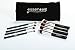 Essencell Makeup Brushes Premium Synthetic Kabuki Cosmetic Makeup Brush Set - Foundation,Powder, Blending Blush Bronzer, Concealer Contour, Eye Shadow Brush Kit (8PCs, Black Sliver)
