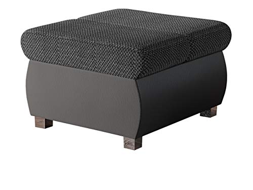 Polsterhocker Bangkok klein, Sitzbank 60x60x39 cm, Hocker Sitzhocker