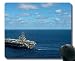 Produktbild Mauspad mit genähtem Rand, Militär USS Ronald Reagan (CVN 76) Kriegsschiff-Mauspad, Rutschfeste Gummibasis Mousepad