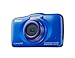 Produktbild Nikon Coolpix S32 Digitalkamera (13 Megapixel, 3-fach optischer Weitwinkel-Zoom, 6,7 cm (2,7 Zoll) LCD-Monitor, Full-HD-Videofunktion, Kreativ-Effekte, wasserdicht, stoßfest) blau